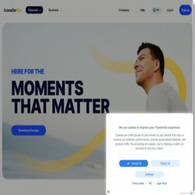 Скриншот главной страницы сайта transfergo.com