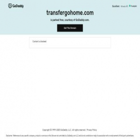 Скриншот главной страницы сайта transfergohome.com