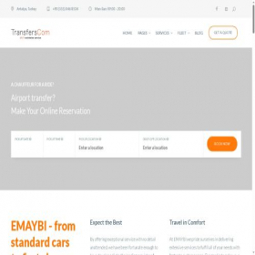 Скриншот главной страницы сайта transferscom.com