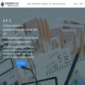 Скриншот главной страницы сайта transmovy.co.uk