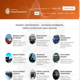 Скриншот главной страницы сайта transotboy.ru