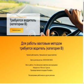 Скриншот главной страницы сайта transpluse.ru
