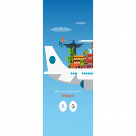Скриншот главной страницы сайта travelstrides.com
