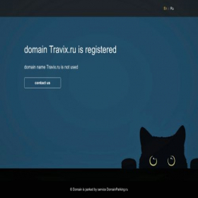 Скриншот главной страницы сайта travix.ru