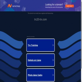 Скриншот главной страницы сайта trc20-trx.com