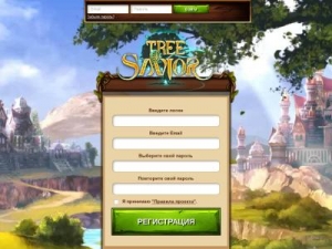 Скриншот главной страницы сайта treeofsavior.org
