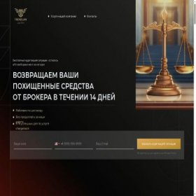 Скриншот главной страницы сайта trendlawyers.com