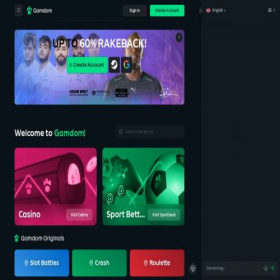 Скриншот главной страницы сайта trgamdom.com