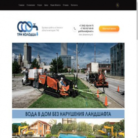 Скриншот главной страницы сайта trikolodca.ru