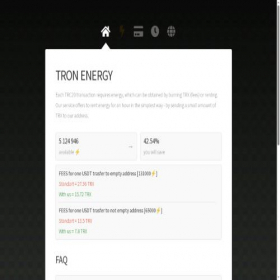 Скриншот главной страницы сайта tron-energy-buy.com