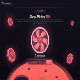 Скриншот главной страницы сайта tronminer.xyz