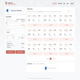 Скриншот главной страницы сайта tronpulse.io