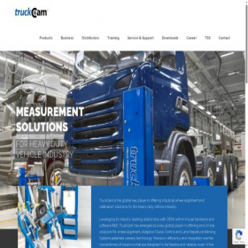 Скриншот главной страницы сайта truckcam.com