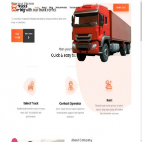 Скриншот главной страницы сайта trucksxpress.com