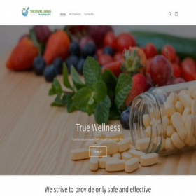 Скриншот главной страницы сайта truewellnessrx.com