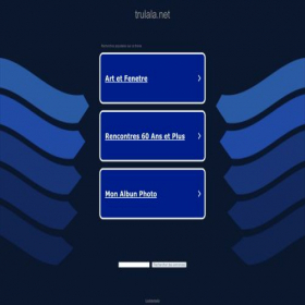Скриншот главной страницы сайта trulala.net