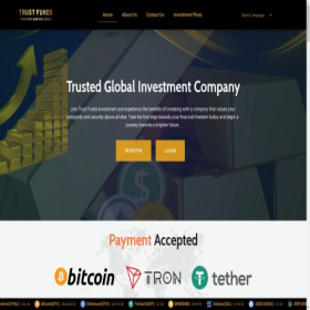 Скриншот главной страницы сайта trust-funds.org