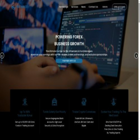 Скриншот главной страницы сайта trust-markets.com
