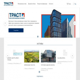 Скриншот главной страницы сайта trust.ru