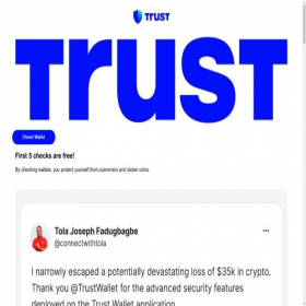 Скриншот главной страницы сайта trustaml-app.com