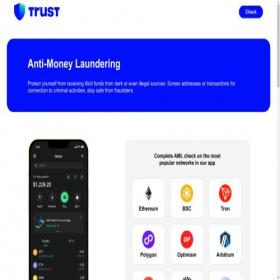 Скриншот главной страницы сайта trustaml.pro
