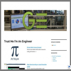 Скриншот главной страницы сайта trustmeimanengineer.de