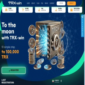 Скриншот главной страницы сайта trx-win.com