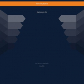 Скриншот главной страницы сайта trxchange.site