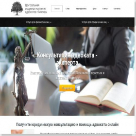 Скриншот главной страницы сайта tsoka.ru