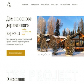 Скриншот главной страницы сайта tsspro.ru