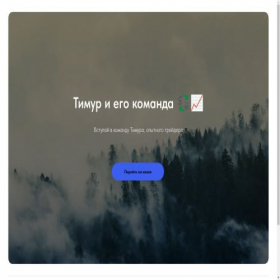 Скриншот главной страницы сайта ttkz.website