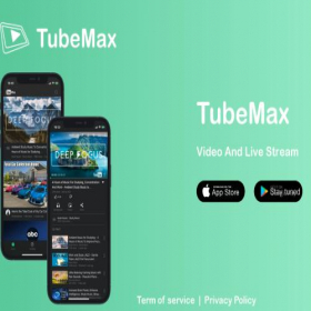 Скриншот главной страницы сайта tubemaxapp.com
