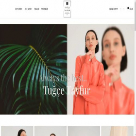 Скриншот главной страницы сайта tugcetayfurstore.com