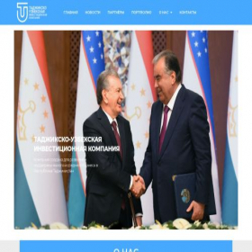 Скриншот главной страницы сайта tuic.tj