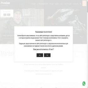 Скриншот главной страницы сайта tumen.premiumgun.ru