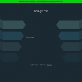Скриншот главной страницы сайта tuner-gltd.com