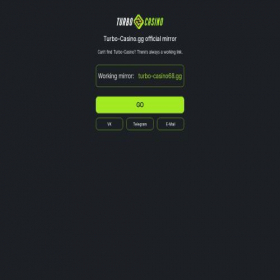 Скриншот главной страницы сайта turbo-casino.city