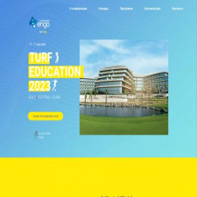 Скриншот главной страницы сайта turfeducation.ru