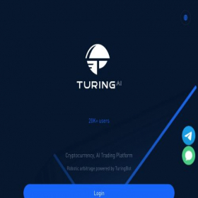 Скриншот главной страницы сайта turingbot.app