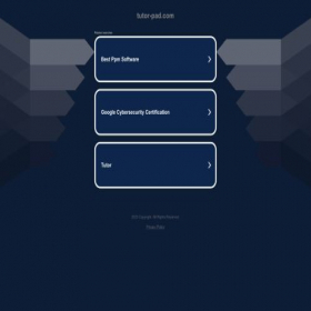 Скриншот главной страницы сайта tutor-pad.com