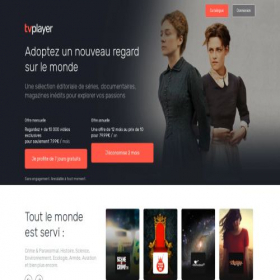 Скриншот главной страницы сайта tvplayer.com
