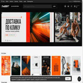 Скриншот главной страницы сайта twiggit.ru