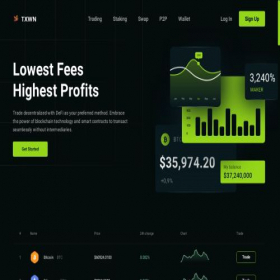 Скриншот главной страницы сайта txwn.com