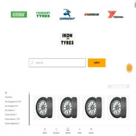 Скриншот главной страницы сайта tyres-ok.ru