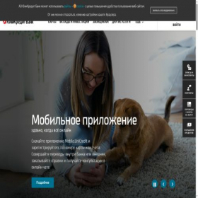 Скриншот главной страницы сайта ucb.im