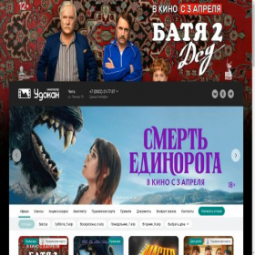 Скриншот главной страницы сайта udokan-chita.ru