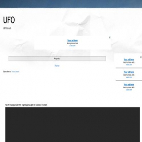 Скриншот главной страницы сайта ufozone51.blogspot.com