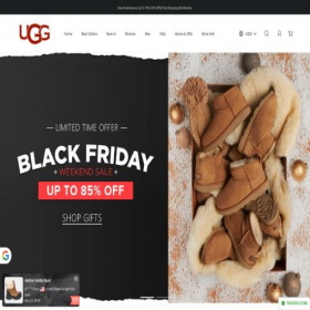 Скриншот главной страницы сайта ugg-us.top