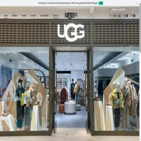 Скриншот главной страницы сайта uggs.com.de
