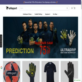 Скриншот главной страницы сайта uhlsportstoresale.best